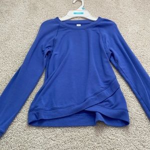 Athleta girl purple long sleeve